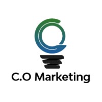 C.O. MARKETING logo, C.O. MARKETING contact details