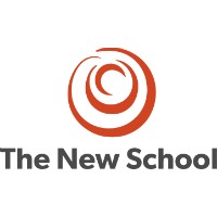 The New School logo, The New School contact details