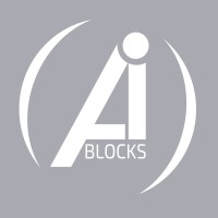 AiBlocks logo, AiBlocks contact details