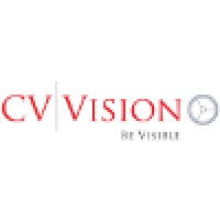 CV|Vision logo, CV|Vision contact details