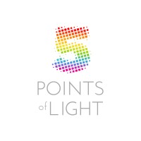 5 Points of Light logo, 5 Points of Light contact details