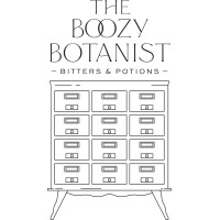 The Boozy Botanist logo, The Boozy Botanist contact details