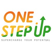 ONE STEP UP logo, ONE STEP UP contact details