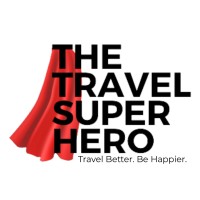 The Travel Superhero logo, The Travel Superhero contact details