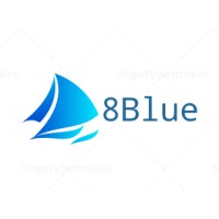 8BLue logo, 8BLue contact details