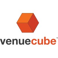 VenueCube logo, VenueCube contact details