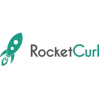 RocketCurl logo, RocketCurl contact details