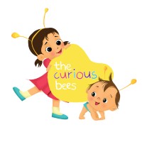 The Curious Bees logo, The Curious Bees contact details