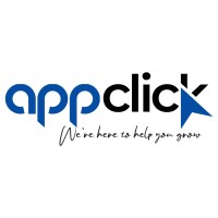 AppClick logo, AppClick contact details