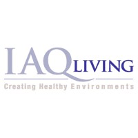 IAQ Living logo, IAQ Living contact details