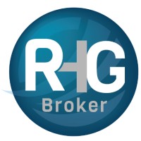 RHG Broker logo, RHG Broker contact details