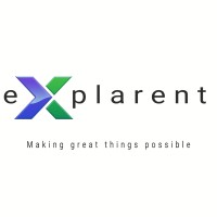 eXplarent logo, eXplarent contact details