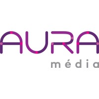 AURA média logo, AURA média contact details