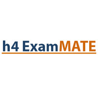 h4 ExamMATE logo, h4 ExamMATE contact details