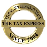 The Tax Express logo, The Tax Express contact details