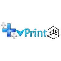 +vPrint3D logo, +vPrint3D contact details