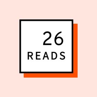 26reads logo, 26reads contact details