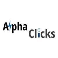 Alpha Clicks logo, Alpha Clicks contact details