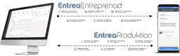 Entrea logo, Entrea contact details