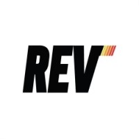 REV logo, REV contact details