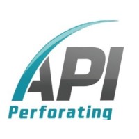 API perforating logo, API perforating contact details