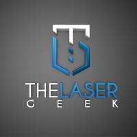 The LaserGeek logo, The LaserGeek contact details