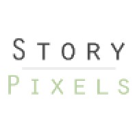 StoryPixels logo, StoryPixels contact details