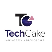 TechCake logo, TechCake contact details