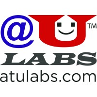 @ U Labs logo, @ U Labs contact details