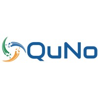 QuNo logo, QuNo contact details