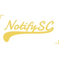 NotifySC logo, NotifySC contact details