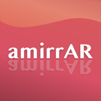 amirrAR logo, amirrAR contact details