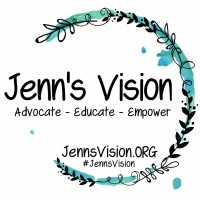 Jenn's Vision logo, Jenn's Vision contact details