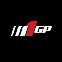 M1GP logo, M1GP contact details