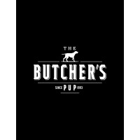 The Butcher's Pup logo, The Butcher's Pup contact details