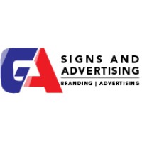 GA Signs and Advertising logo, GA Signs and Advertising contact details