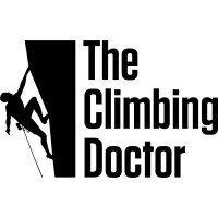 The Climbing Doctor logo, The Climbing Doctor contact details