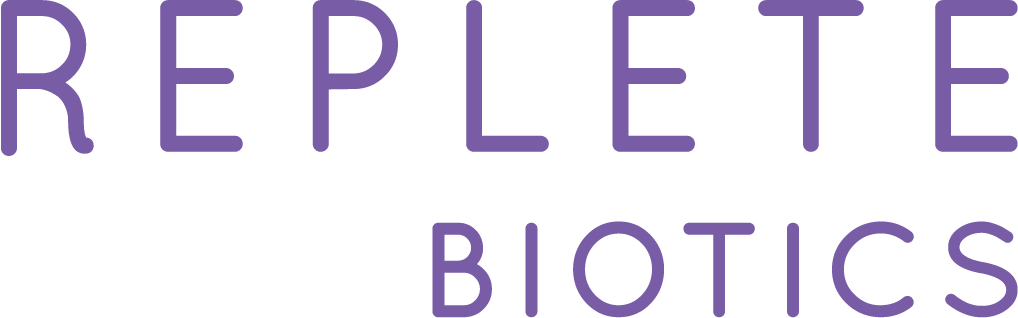 Replete Biotics logo, Replete Biotics contact details