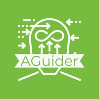 A Guider logo, A Guider contact details