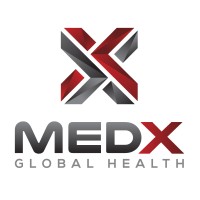 MEDX Global logo, MEDX Global contact details