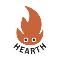 Hearth logo, Hearth contact details