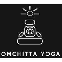 OmChittaYoga logo, OmChittaYoga contact details