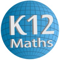 K12Maths logo, K12Maths contact details