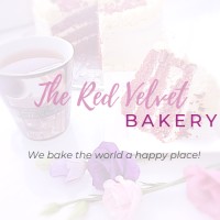 The Red Velvet Bakery logo, The Red Velvet Bakery contact details