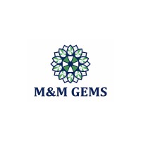 M&M Gems logo, M&M Gems contact details