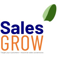 SalesGrow logo, SalesGrow contact details