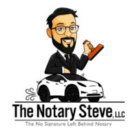 The Notary Steve logo, The Notary Steve contact details