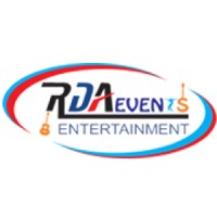 RDA Events logo, RDA Events contact details