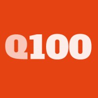 Q100 logo, Q100 contact details