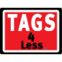 Tags 4 Less logo, Tags 4 Less contact details